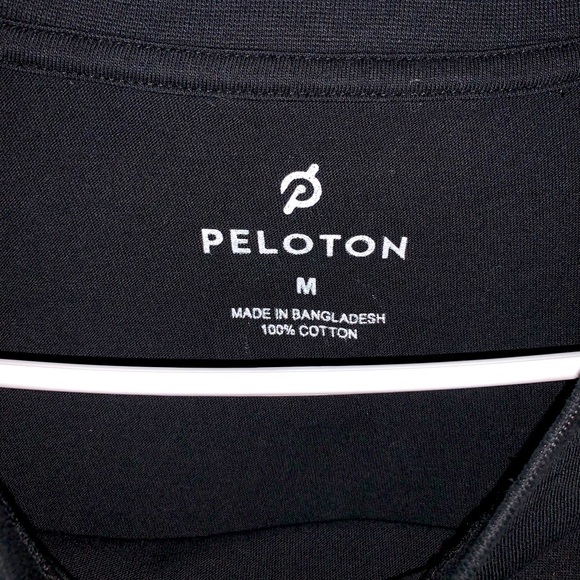 BNWT Peloton Black Tee - Picture 3 of 3